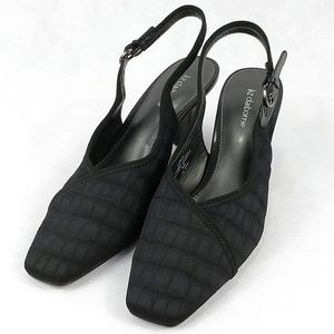 Liz Claiborne Slingblack Garvy Heels